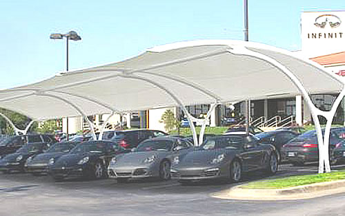 parking shade structures specifications