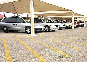 parking lot shade structures