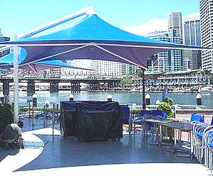 pool shade structures cantilever