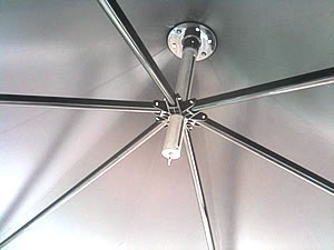 cantilever pool shade structures