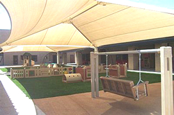 Playground shades :: Under this shade structure and canopy, a whole world of fun awaits!