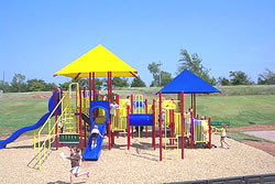 Playground shades :: Shade structures, and canopies can even be incorporated directly into your playground structures.