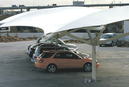 parking shade structures modern